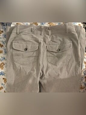 Sonoma women’s fresh grey color 
 size 8 women’s corduroy pants